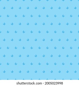 seamless pattern abstract butterfly motif, light blue background is good for shirts