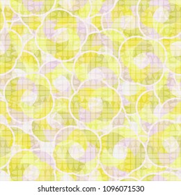 Seamless pattern. Abstract camouflage covered with a mesh. Multi-colored texture.