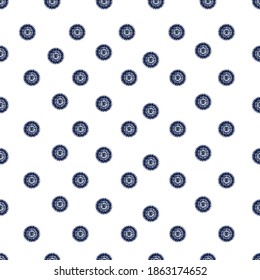 seamless pattern with abstract circles