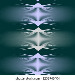 Seamless pattern of abstract circles and stars for printing, fabrics,
