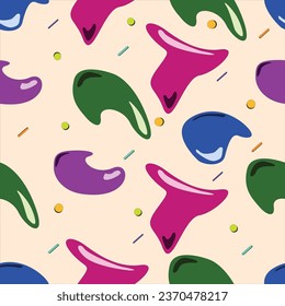 Seamless Pattern abstract colorful 01