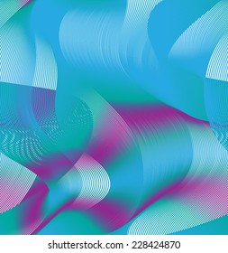 Seamless pattern. Abstract colorful blue and violet vector background