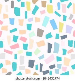 Seamless pattern abstract colorful square party background ,Party confetti happy