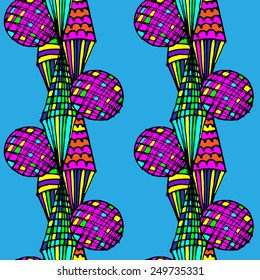 Seamless pattern abstract. Colorful-3