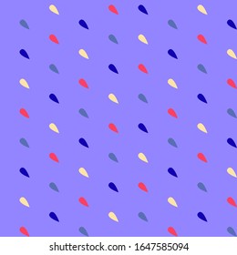 Seamless Pattern Abstract Colourful Rain Balloons