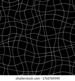 Seamless pattern of an abstract curve,