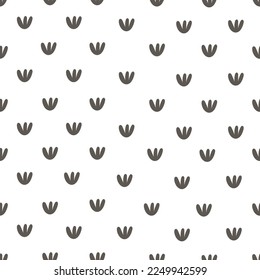 Seamless pattern with abstract decor elements. flat simple vector. hand drawing. design for fabric, textile, wrapper, print