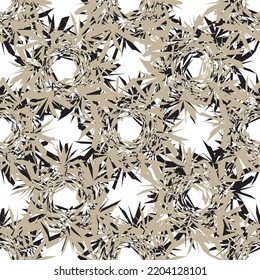 Seamless pattern of abstract decoration wallpaper.