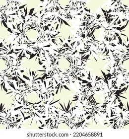 Seamless pattern of abstract decoration wallpaper.