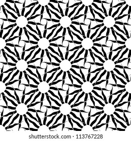 Seamless pattern. Abstract decorative texture. Vector art.
