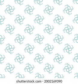 Seamless pattern. Abstract decorative vector background. Colorful design for wallpaper, textile, stationery, scrapbook.