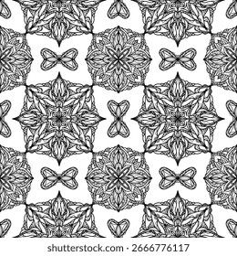 Padrão Perfeito. Design abstrato decorado. Ornamento, Tradicional.