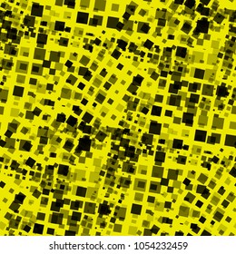 Seamless pattern. Abstract pattern with different colors elements for banner or mobile application. Halftone Seamless Pattern with Color Squares for your Design. Vector Texture.