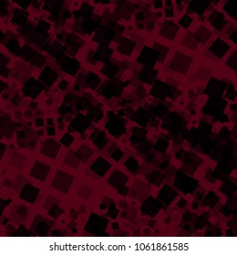 Seamless pattern. Abstract pattern with different colors elements for textile or wallpaper. Halftone Seamless Pattern with Color Squares for your Design. Vector Texture.