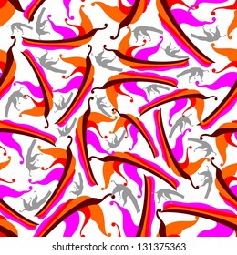 seamless pattern Abstract Elegance Seamless pattern with floral background