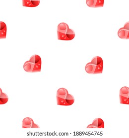 Seamless Pattern Abstract Elements Color Hearts Vector Design Style Background Flag Cartoon 14 Valentine's Day  Wedding Birthday Mothers Day