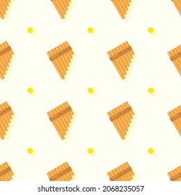 Seamless Pattern Abstract Elements Concert, Performance, Music Vector Design Style Background Illustration Texture For Prints Textiles, Clothing, Gift Wrap, Wallpaper, Pastel