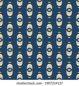 Seamless pattern with abstract elements. Decorative background in modern style.