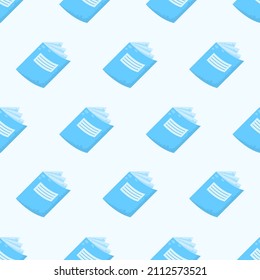 Seamless Pattern Abstract Elements Education School College Study Notebook Vector Design Style Background Illustration Texture For Prints Textiles, Clothing, Gift Wrap, Wallpaper, Pastel