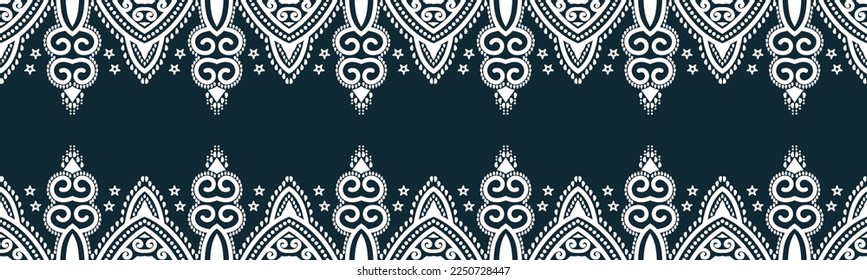 diseño de bordado geométrico abstracto de patrón sin fisuras, repitiendo textura de fondo en blanco y negro.papel de pared y ropa. Se puede cambiar el color de fondo EP.24.Design 