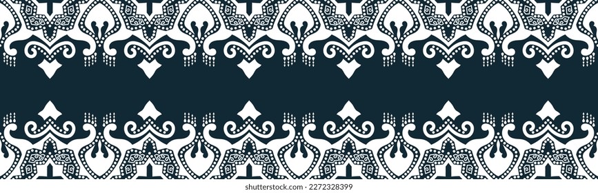 diseño de bordado geométrico abstracto de patrón sin fisuras, repitiendo textura de fondo en blanco y negro.papel de pared y ropa. Se puede cambiar el color de fondo EP.57.Design 