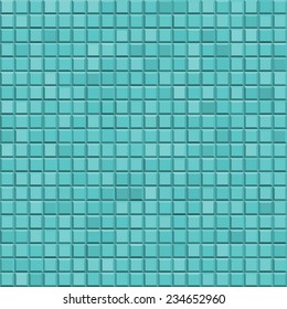 Seamless pattern of the abstract faceted tiles