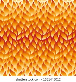 Seamless pattern abstract fire farm background vector illustration