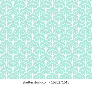 Seamless pattern of abstract floral on background vector illustration. 