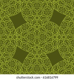 seamless pattern. abstract floral ornament. vector illustration. For design, wallpaper, background fills, card, banner.
