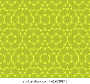 seamless pattern. abstract floral ornament. vector illustration. For design, wallpaper, background fills, card, banner