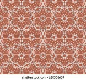 seamless pattern. abstract floral ornament. vector illustration. For design, wallpaper, background fills, card, banner