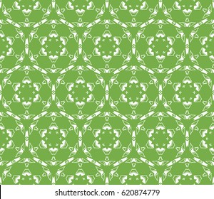 seamless pattern. abstract floral ornament. vector illustration. For design, wallpaper, background fills, card, banner