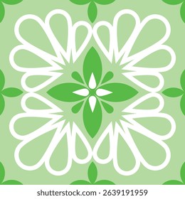 seamless pattern abstract floral style