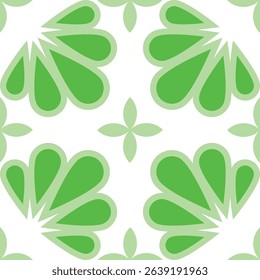 seamless pattern abstract floral style