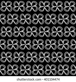 Seamless pattern with abstract flower / Seamless pattern with geometric for design fabric,backgrounds, package, wrapping paper, covers, fashion