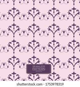 seamless pattern of abstract flower. Vector graphic background.