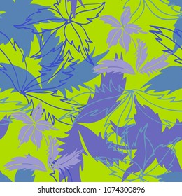 Seamless pattern with abstract flowers. Can be used for stationary, wrapping paper.