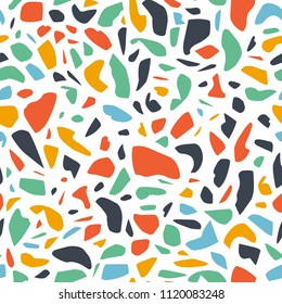 seamless pattern with abstract forms