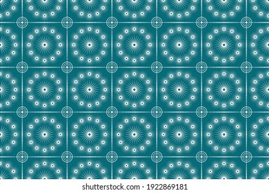 Seamless pattern with abstract geomatric, traditional style, vintage decoration illustration vector