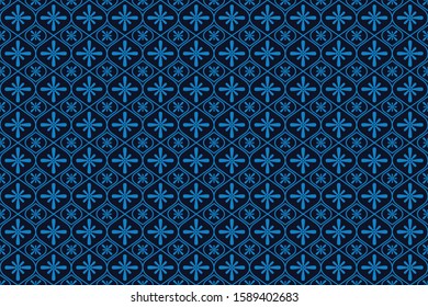 Seamless pattern with abstract geomatric vector