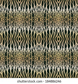seamless pattern with abstract geometric pattern in art nouveau stile