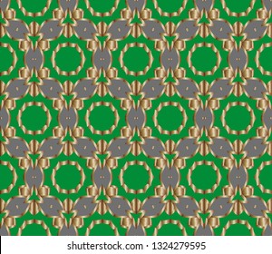 seamless  pattern, abstract geometric background illustration, fabric textile pattern. Pattern for website, corporate style, party invitation, wallpaper.Volumetric mosaic on a colored background.