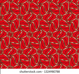 seamless  pattern, abstract geometric background illustration, fabric textile pattern. Pattern for website, corporate style, party invitation, wallpaper.Volumetric mosaic on a colored background