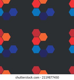 Seamless pattern. Abstract geometric background. Line art and creativity. 