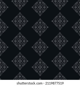 Seamless pattern. Abstract geometric background. Line art and creativity. 