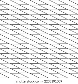 Seamless pattern. Abstract geometric background, broken lines. Vector design.