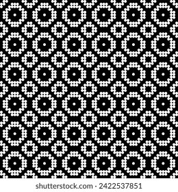 Seamless pattern. Abstract geometric background. Modern stylish texture. Vector element of graphic design