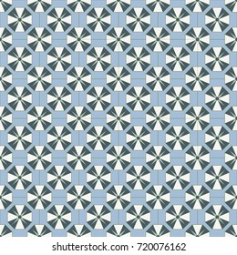 Seamless pattern. Abstract geometric background. Vector ornament.