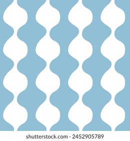 Seamless pattern. Abstract geometric monochrome background. Vector art.