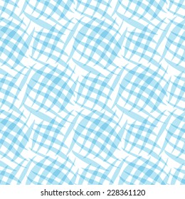 Seamless pattern with abstract geometric ornament. Vector illustration